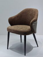 Fabric Dining Armchair - Image 3