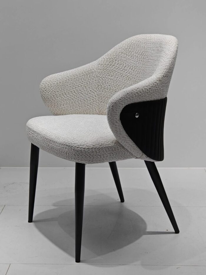 Fabric Dining Armchair - Image 1