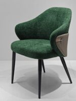 Fabric Dining Armchair - Image 2